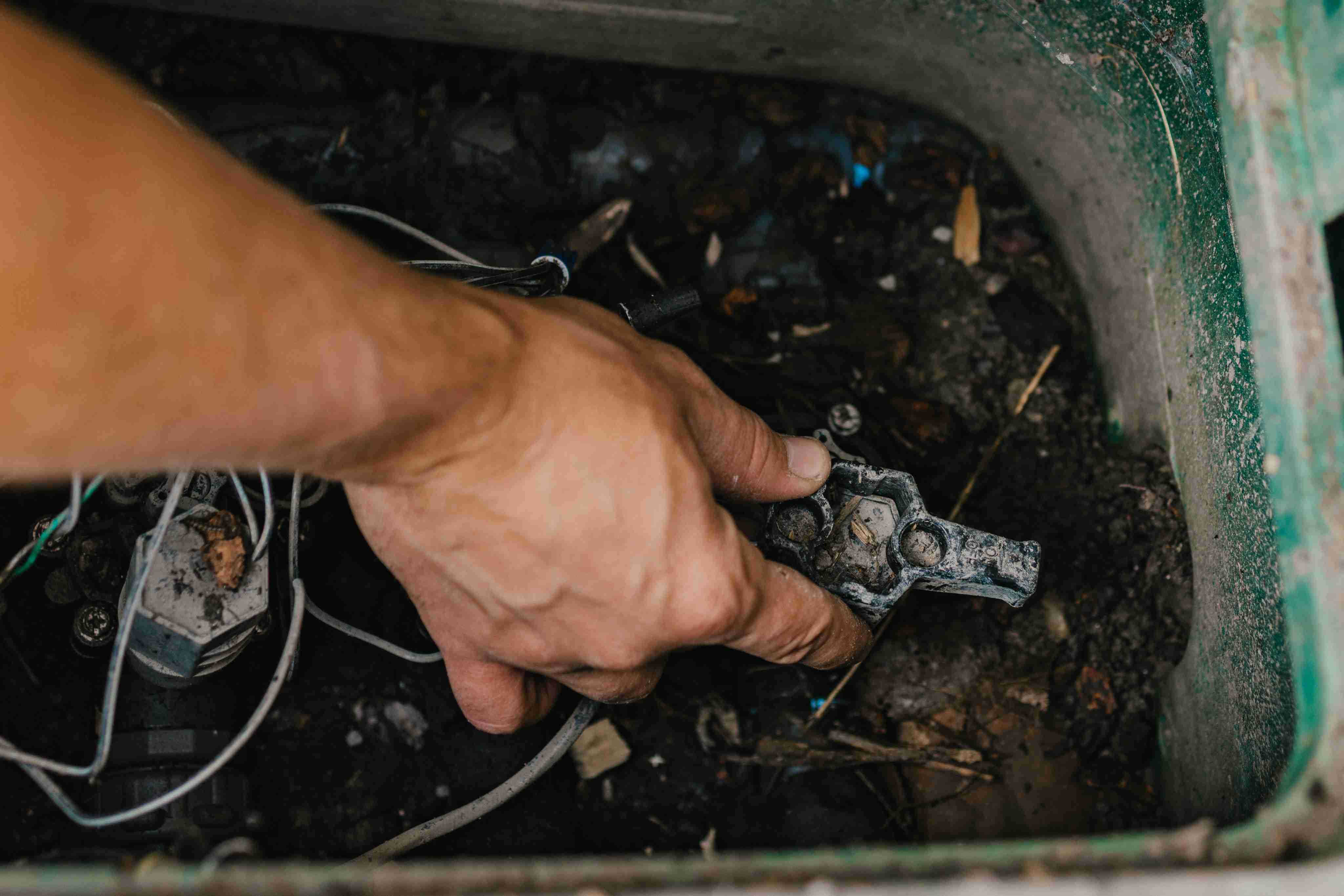 Sprinkler valve repair