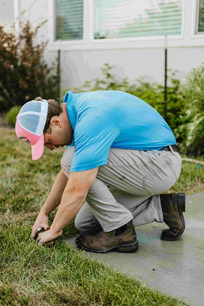 Storm Sprinklers technician performing winterization