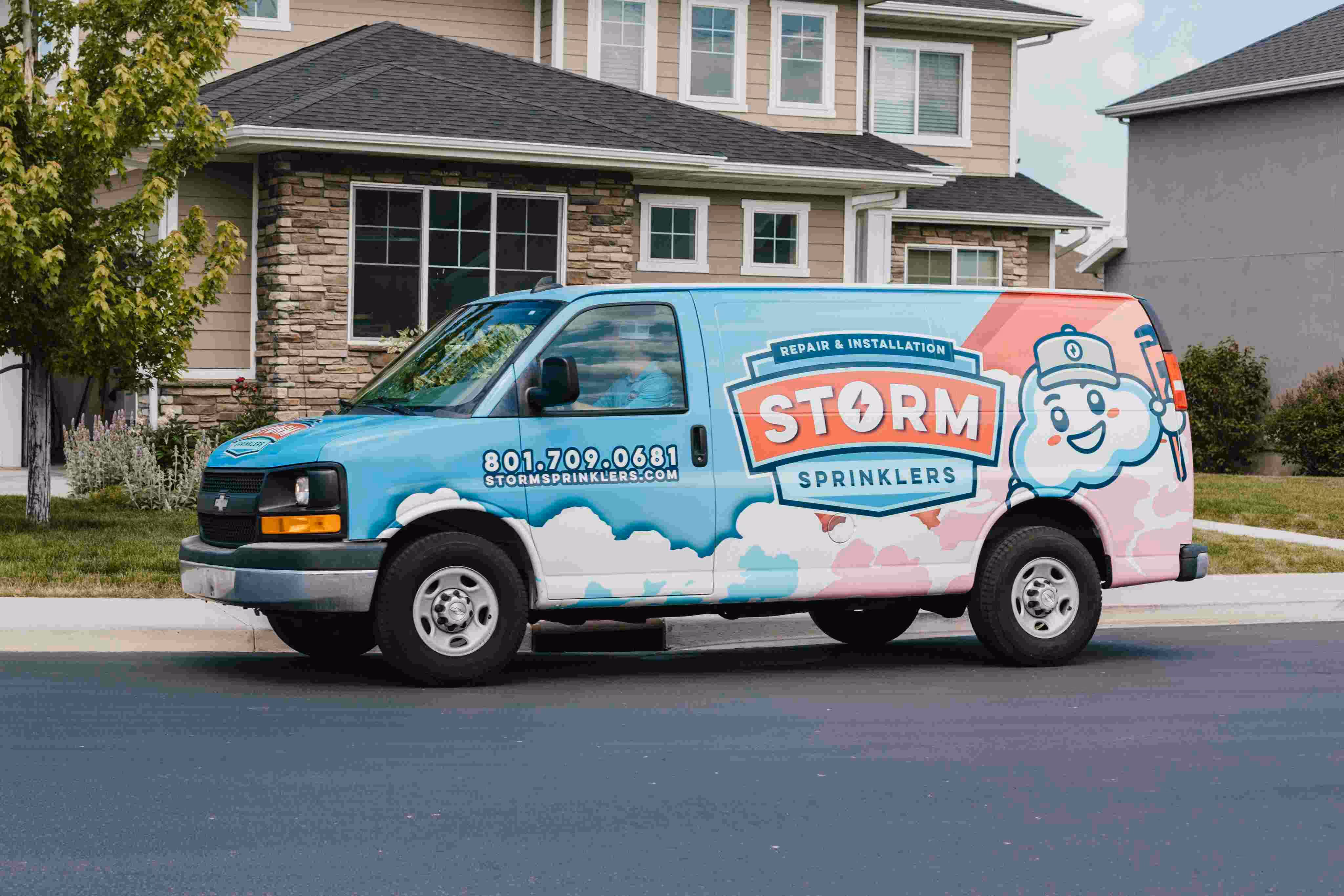 Storm Sprinklers professional irrigation technicians serving Vineyard, Utah - sprinkler repair and installation