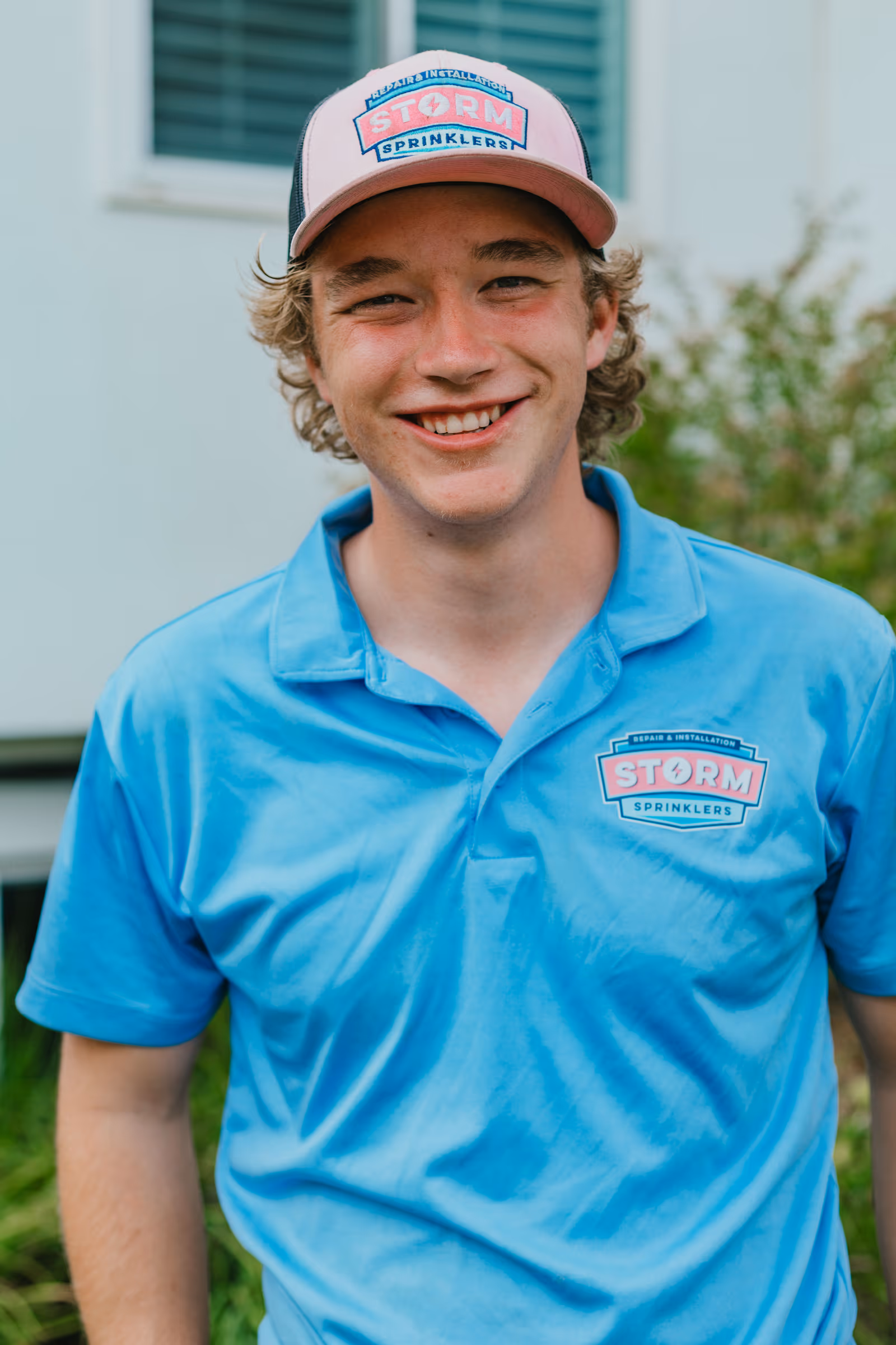 Storm Sprinklers technician performing summer tune-up